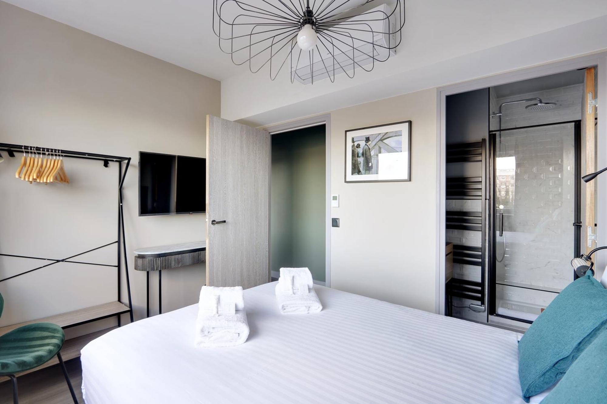 Pick A Flat'S Apartments In In Parc Des Buttes Chaumonts - Rue Edouard Pailleron Paris Exterior foto